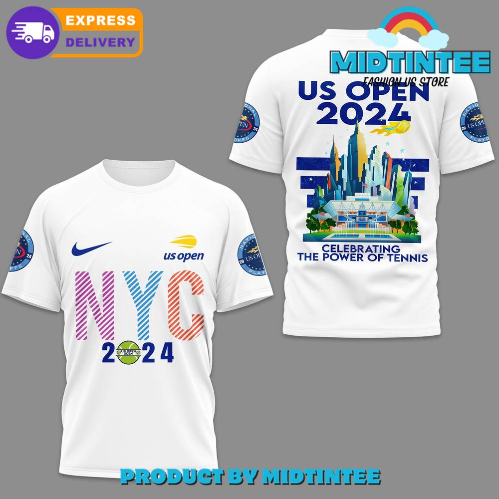 Us Open The Power Of Tennis White Shirt 30Uf094396 – Utopia Fashion