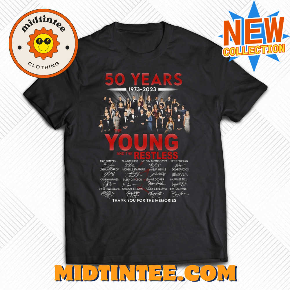 Years – The Young And The Restless Thank You For The Memories T-Shirt 30Uf093477 – Utopia Fashion