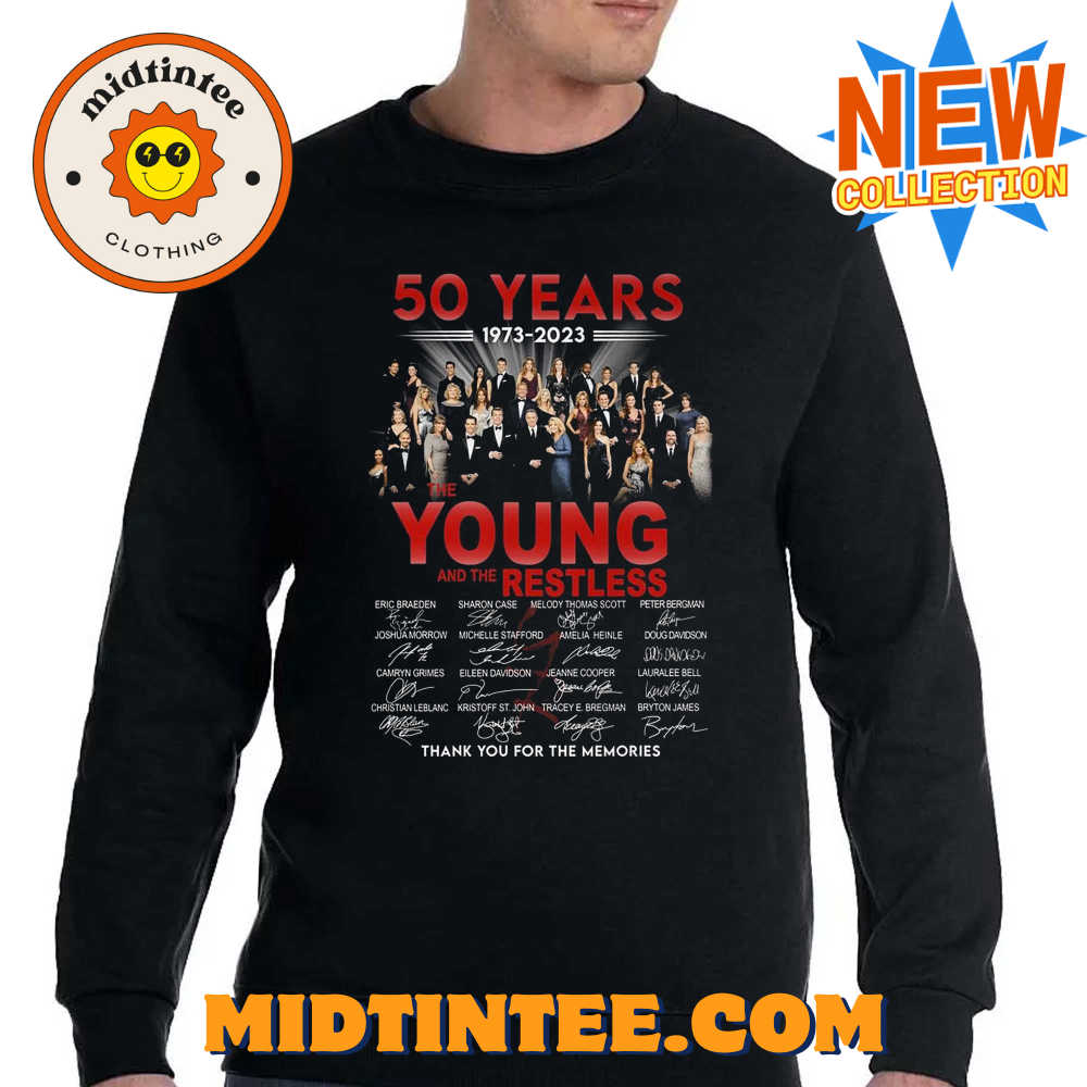 Years – The Young And The Restless Thank You For The Memories T-Shirt 30Uf093477 – Utopia Fashion