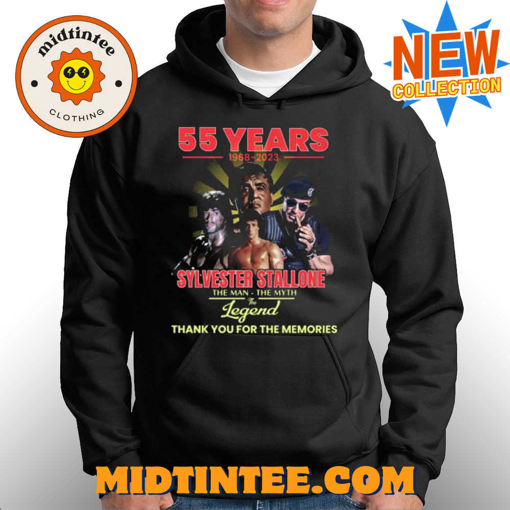 Years – Sylvester Stallone The Man – The Myth – The Legend Thank You For The Memories T-Shirt 30Uf093479 – Utopia Fashion