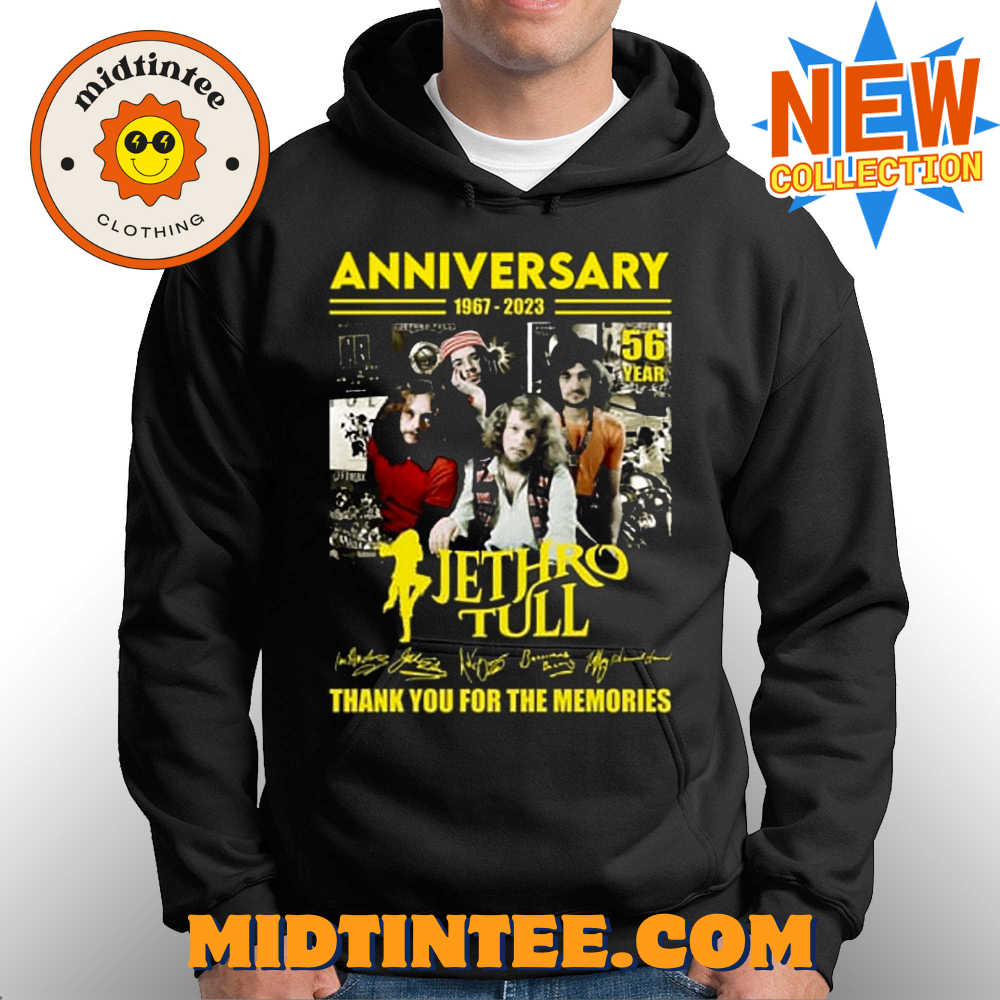 56Th Anniversary – Jethro Tull Thank You For The Memories T-Shirt 30Uf093482 – Utopia Fashion