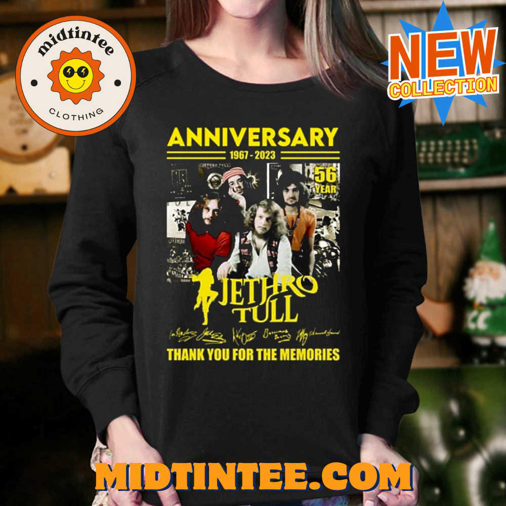 56Th Anniversary – Jethro Tull Thank You For The Memories T-Shirt 30Uf093482 – Utopia Fashion