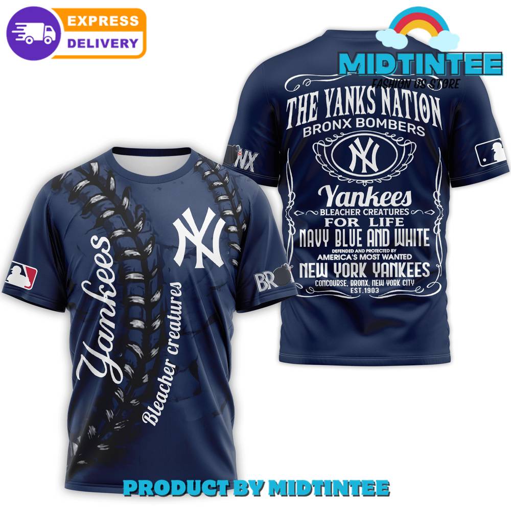 New York Yankees The Yanks Nation Shirt 30Uf095114 – Utopia Fashion