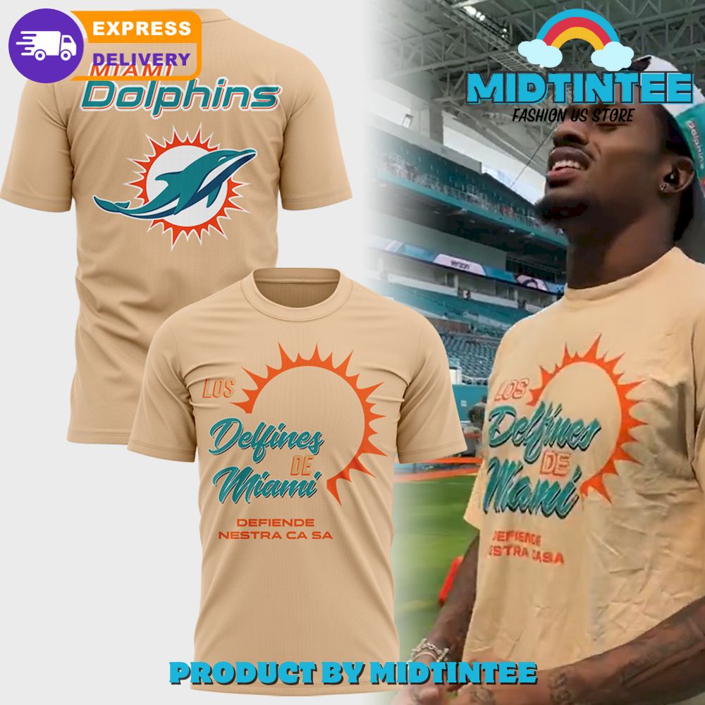 Miami Dolphins Nfl Football T-Shirt 3D 30Uf095007 – Utopia Fashion