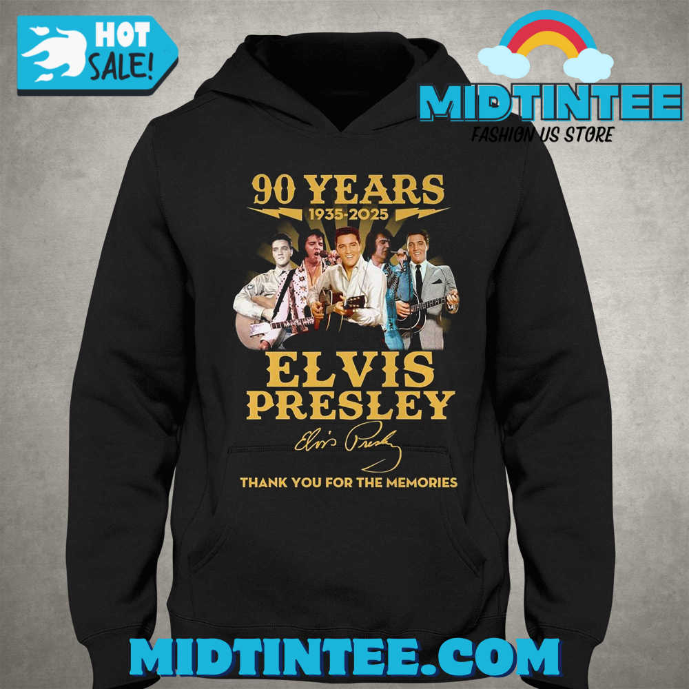 Years – Elvis Presley Thank You For The Memories T-Shirt 30Uf093491 – Utopia Fashion