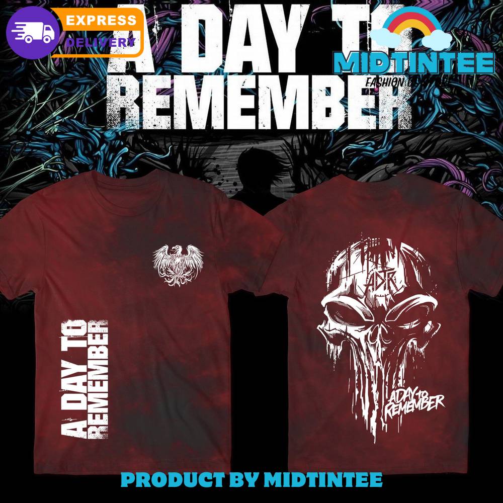 A Day To Remember Rock Band Red Shirt 30Uf094399 – Utopia Fashion