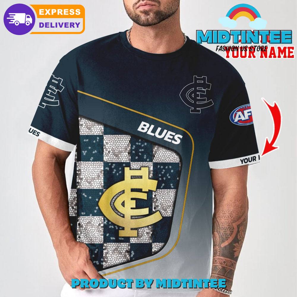 Afl Carlton Fc Personalized 3D T-Shirt Limited Edition 30Uf094412 – Utopia Fashion