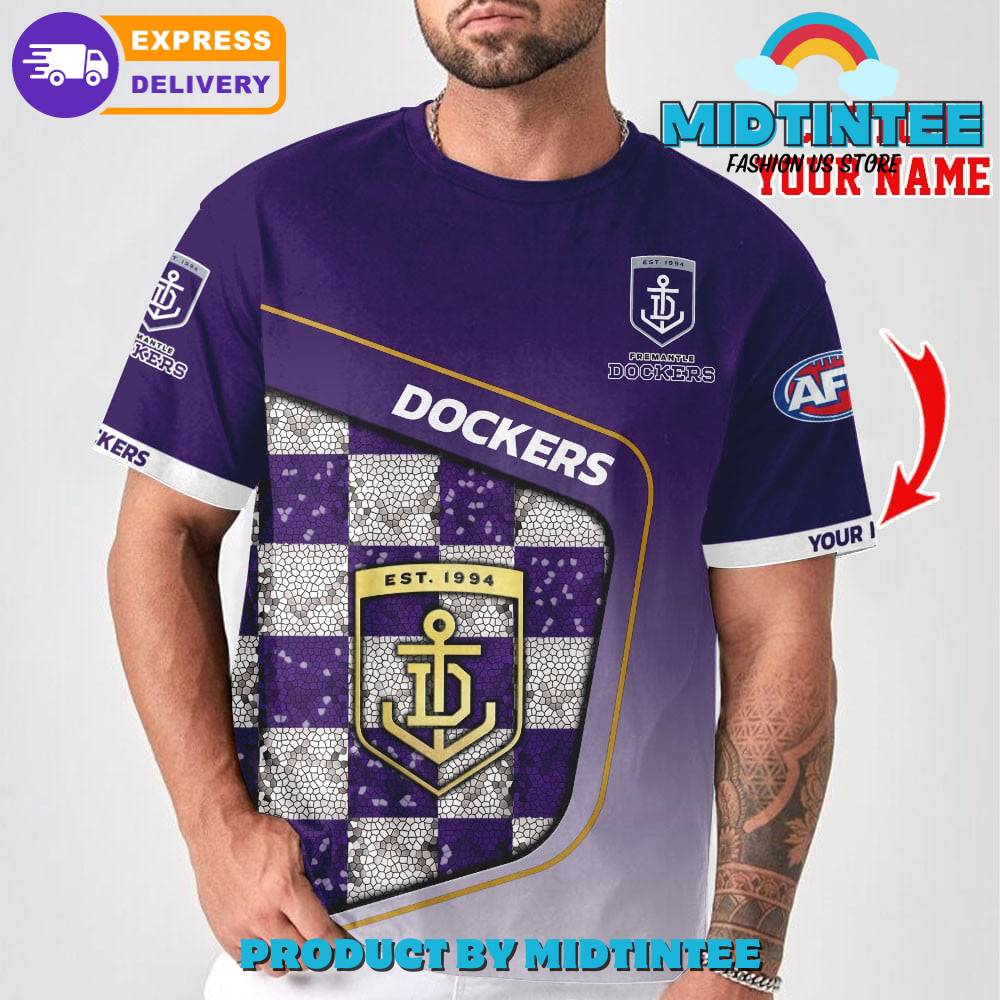 Afl Fremantle Fc Personalized 3D T-Shirt Limited Edition 30Uf094415 – Utopia Fashion