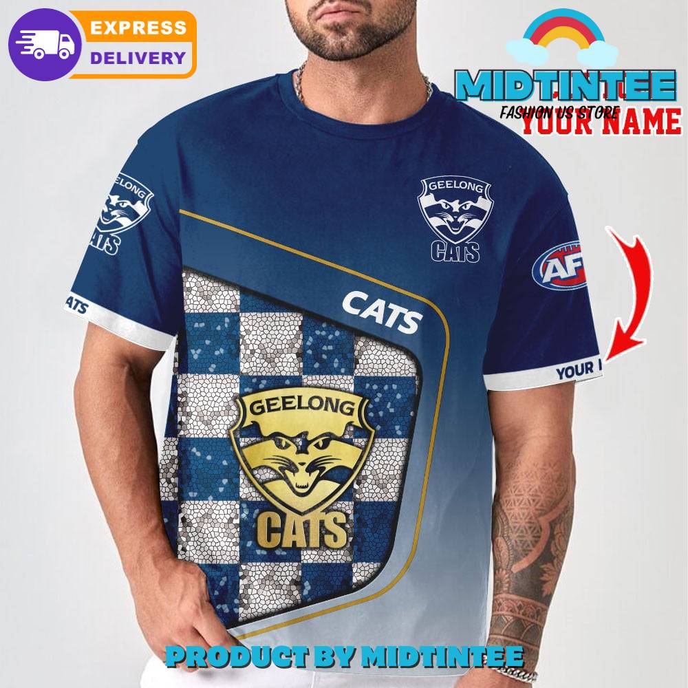 Afl Geelong Fc Personalized 3D T-Shirt Limited Edition 30Uf094416 – Utopia Fashion