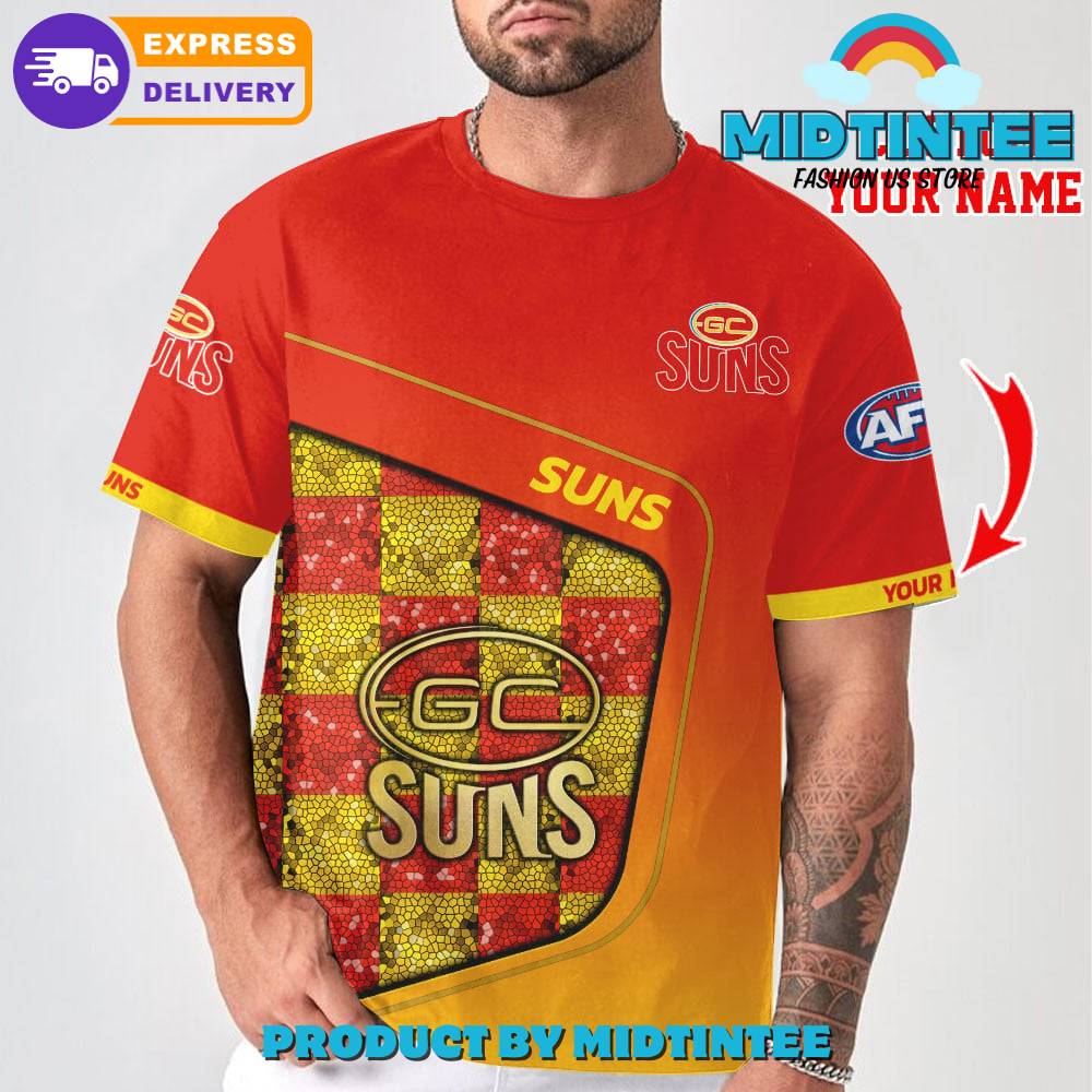 Afl Gold Coast Fc Personalized 3D T-Shirt Limited Edition 30Uf094417 – Utopia Fashion