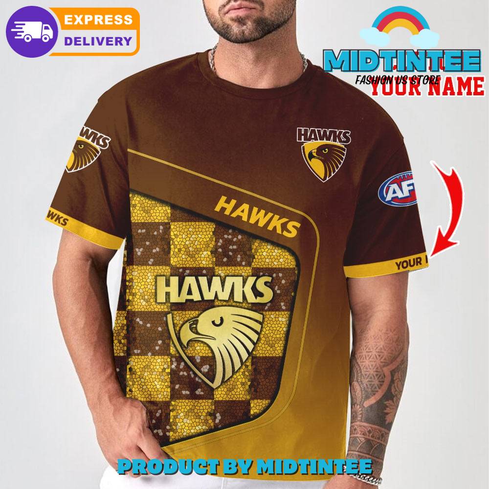 Afl Hawthorn Fc Personalized 3D T-Shirt Limited Edition 30Uf094419 – Utopia Fashion