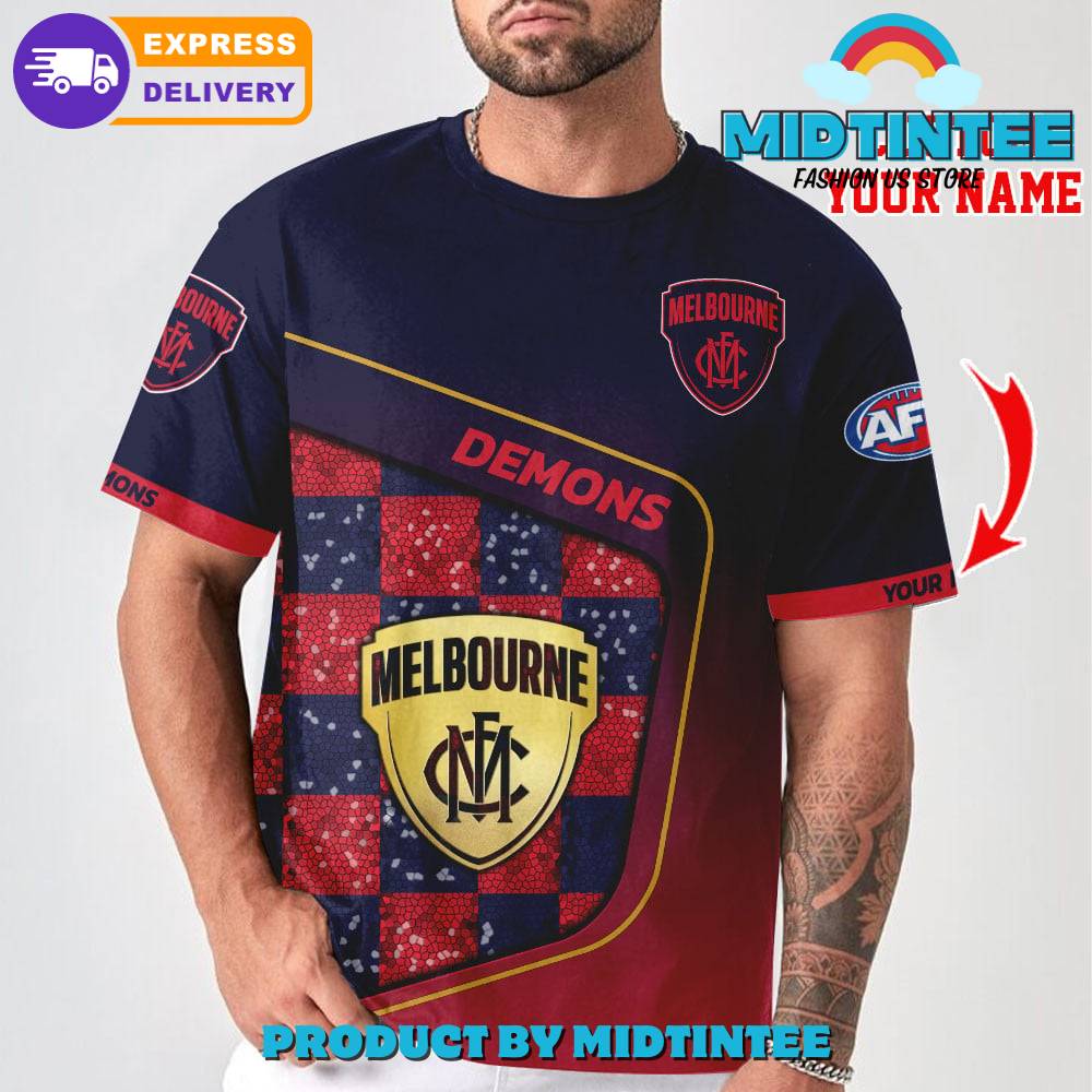 Afl Melbourne Fc Personalized 3D T-Shirt Limited Edition 30Uf094420 – Utopia Fashion