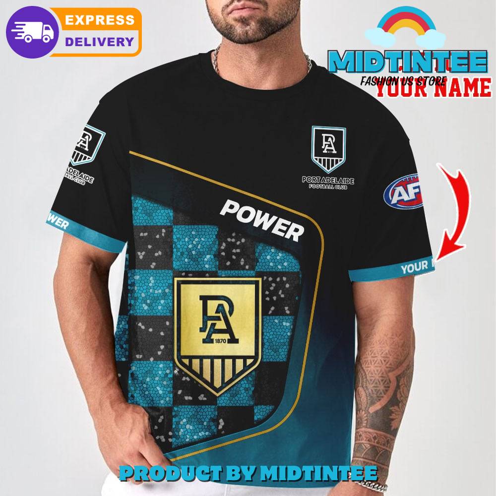 Afl Port Adelaide Fc Personalized 3D T-Shirt Limited Edition 30Uf094422 – Utopia Fashion