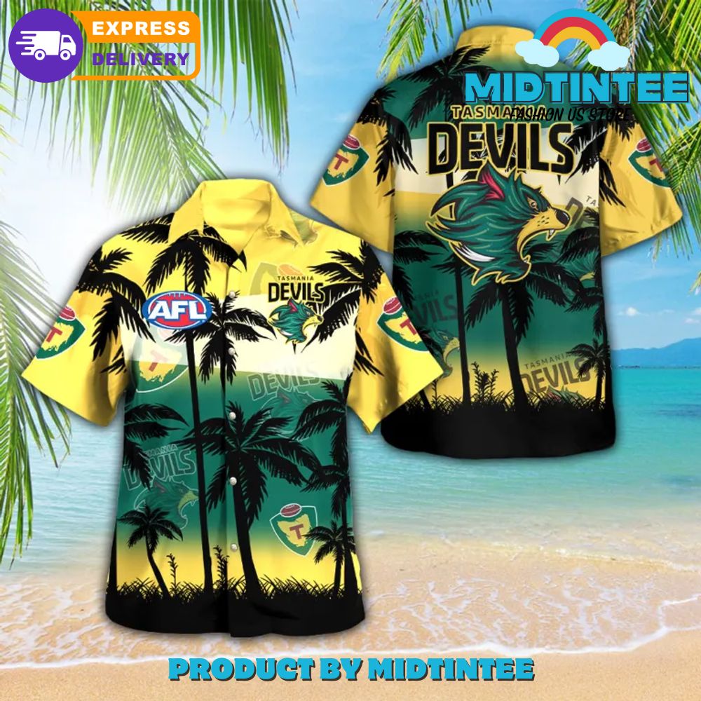 Afl Tasmania Devils Fc Hawaiian Shirt 30Uf092617 – Utopia Fashion