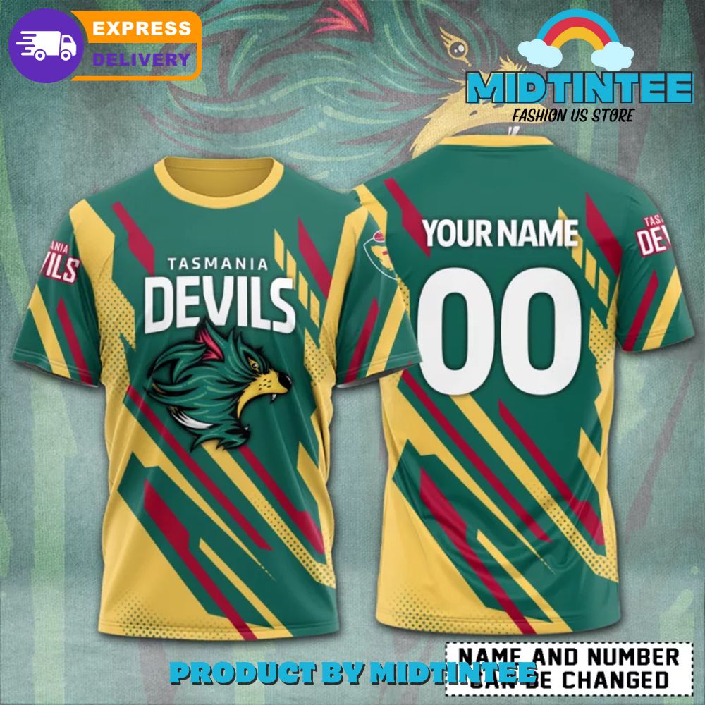 Afl Tasmania Devils Personalized T-Shirt 30Uf094427 – Utopia Fashion