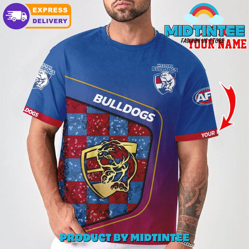 Afl Western Bulldogs Personalized 3D T-Shirt Limited Edition 30Uf094429 – Utopia Fashion