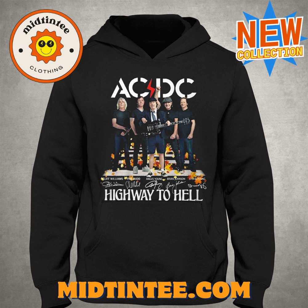 Acdc Highway To Hell Signature Unisex T-Shirt 30Uf093501 – Utopia Fashion