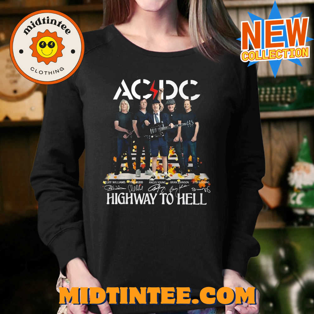 Acdc Highway To Hell Signature Unisex T-Shirt 30Uf093501 – Utopia Fashion