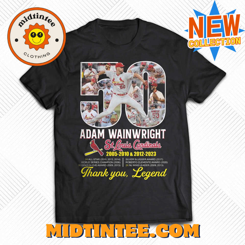 Adam Wainwright St Louis Cardinals – Thank You Legend T-Shirt 30Uf093505 – Utopia Fashion