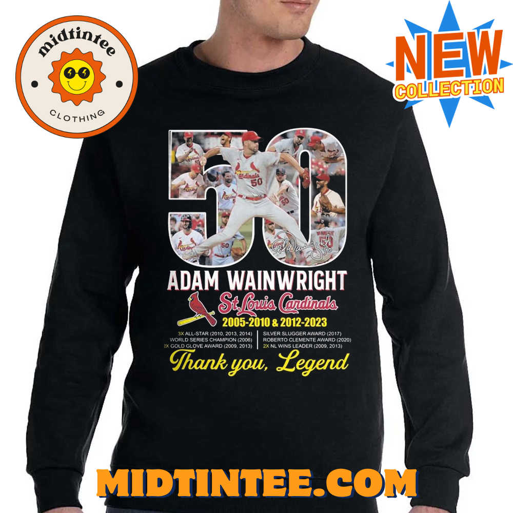 Adam Wainwright St Louis Cardinals – Thank You Legend T-Shirt 30Uf093505 – Utopia Fashion