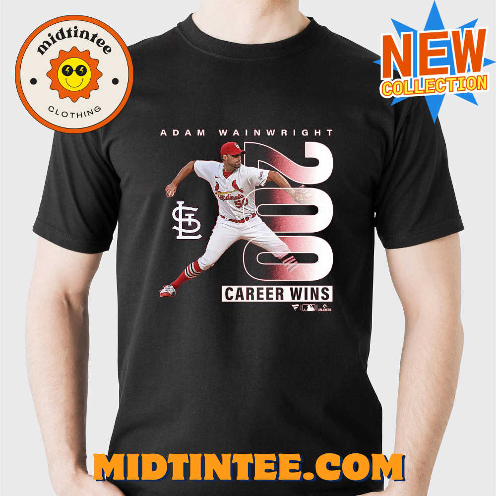 Adam Wainwright St Louis Cardinals Fanatics Branded 200Th Career Win T-Shirt 30Uf093506 – Utopia Fashion