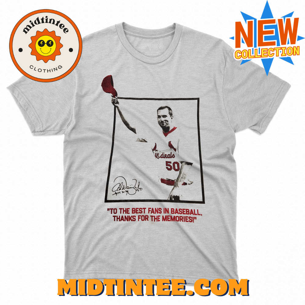 Adam Wainwright To The Best Fans In Baseball Thanks For The Memories Shirt 30Uf093507 – Utopia Fashion