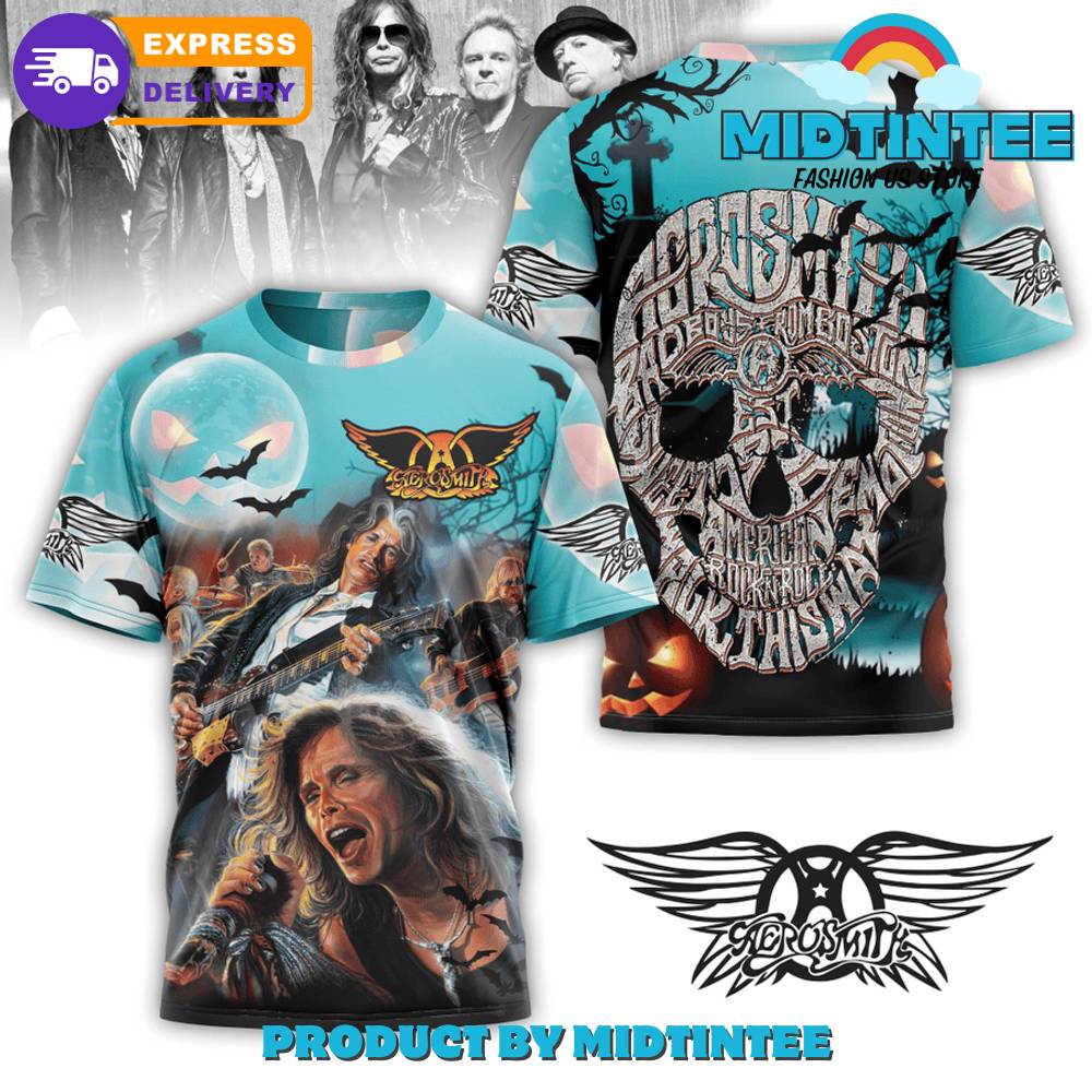 Aerosmith American Rock N Roll Halloween Shirt 30Uf094404 – Utopia Fashion