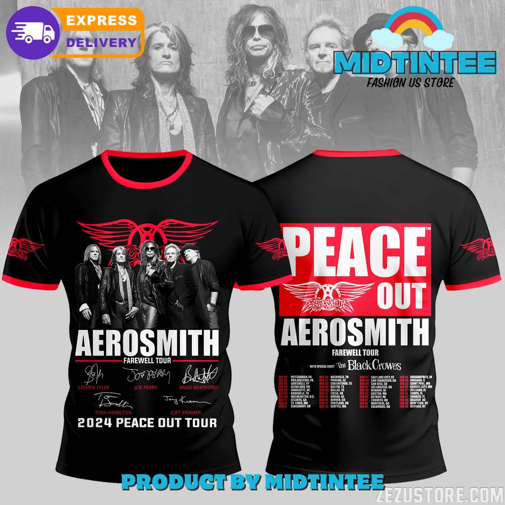 Aerosmith Peace Out Tour Premium Shirt 30Uf094407 – Utopia Fashion