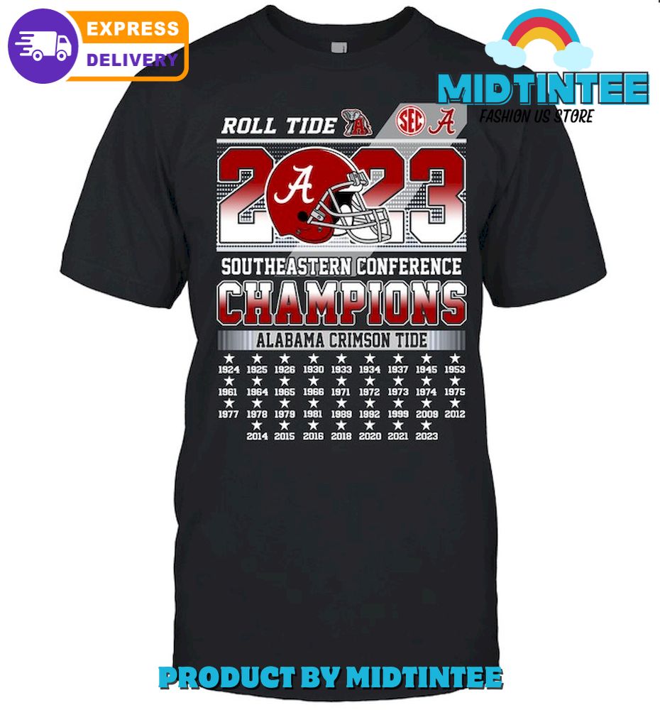 Alabama Crimson Tide Champions T-Shirt 30Uf093524 – Utopia Fashion