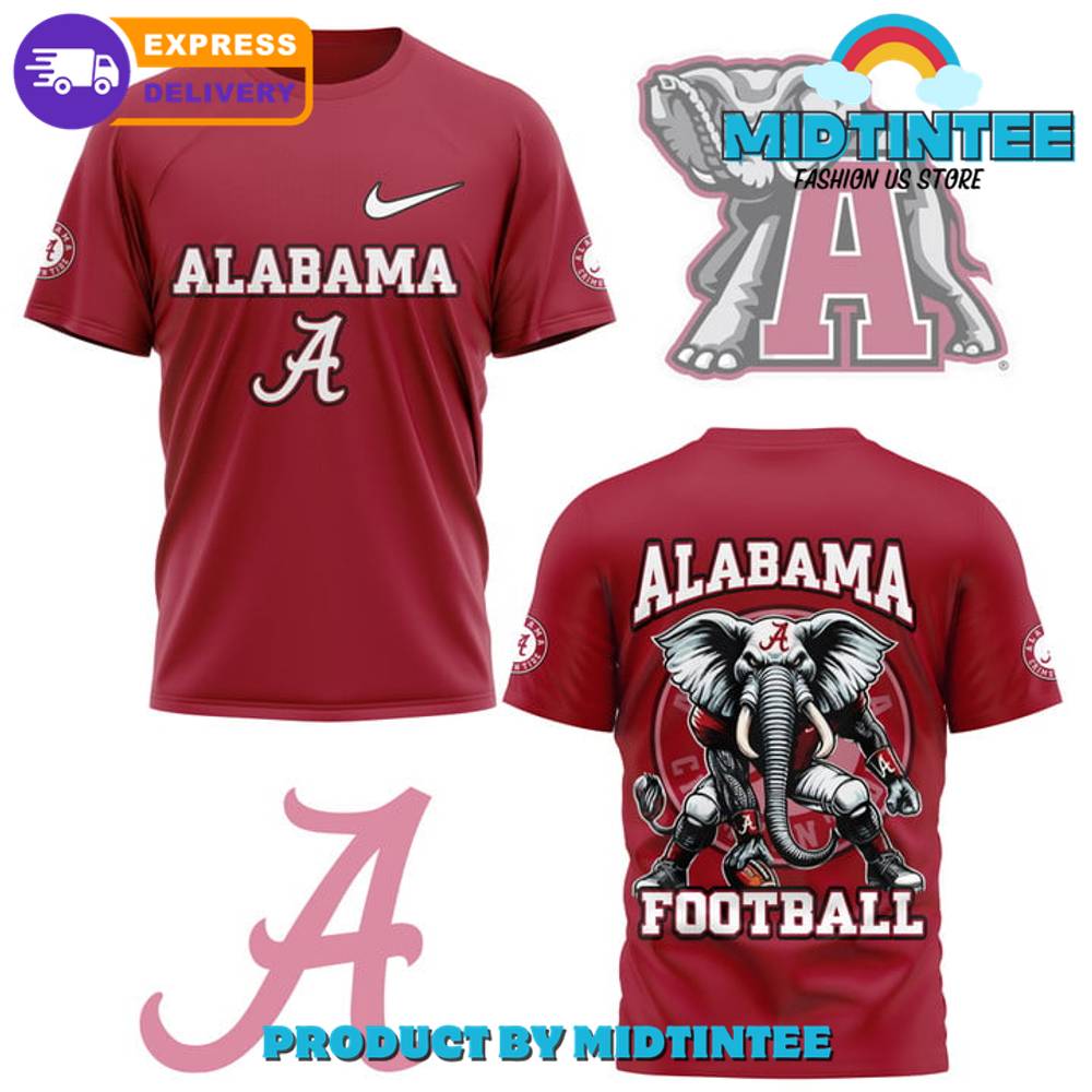 Alabama Crimson Tide Football Nike Red Shirt 30Uf094436 – Utopia Fashion