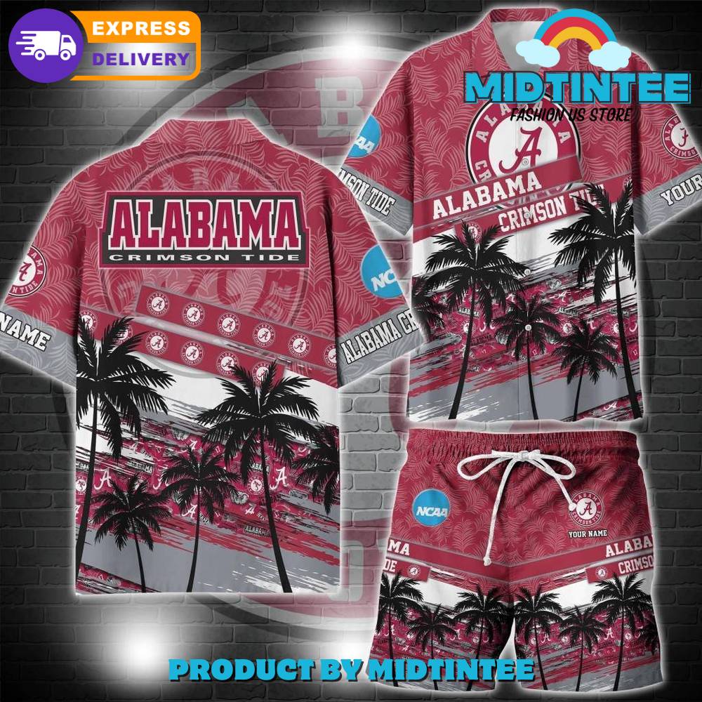 Alabama Crimson Tide Ncaa Pattern Personalized Hawaiian Set 30Uf092622 – Utopia Fashion