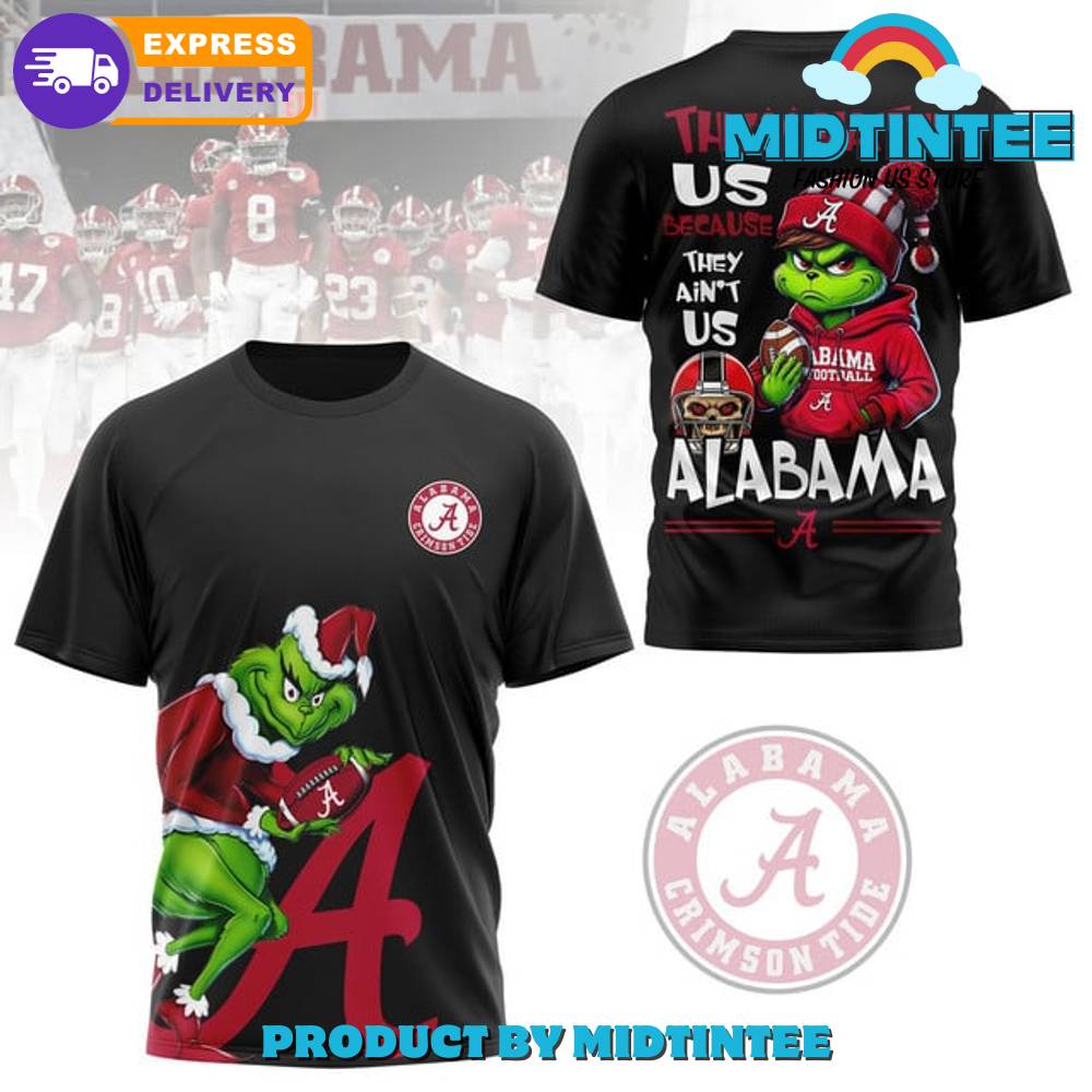 Alabama Crimson Tide X The Grinch Black Shirt 30Uf094442 – Utopia Fashion