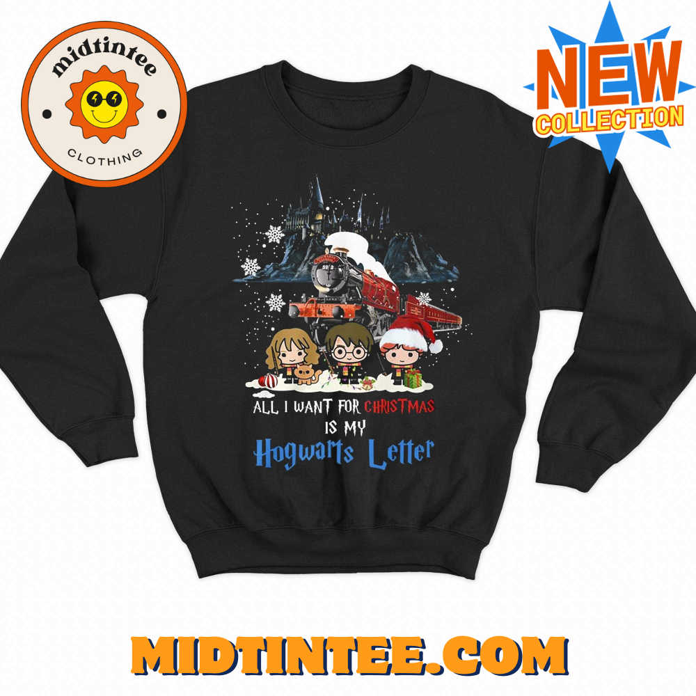 All I Want For Christmas Is My Hogwarts Letter Unisex T-Shirt 30Uf093539 – Utopia Fashion