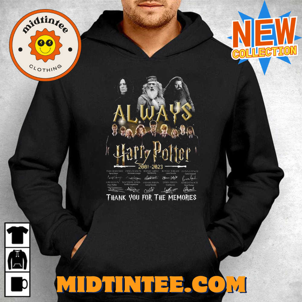 Always Harry Potter – Thank You For The Memories Signature T-Shirt 30Uf093544 – Utopia Fashion