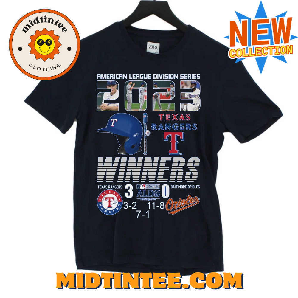 American League Division Series Texas Rangers Winners – Baltimore Orioles T-Shirt 30Uf093547 – Utopia Fashion