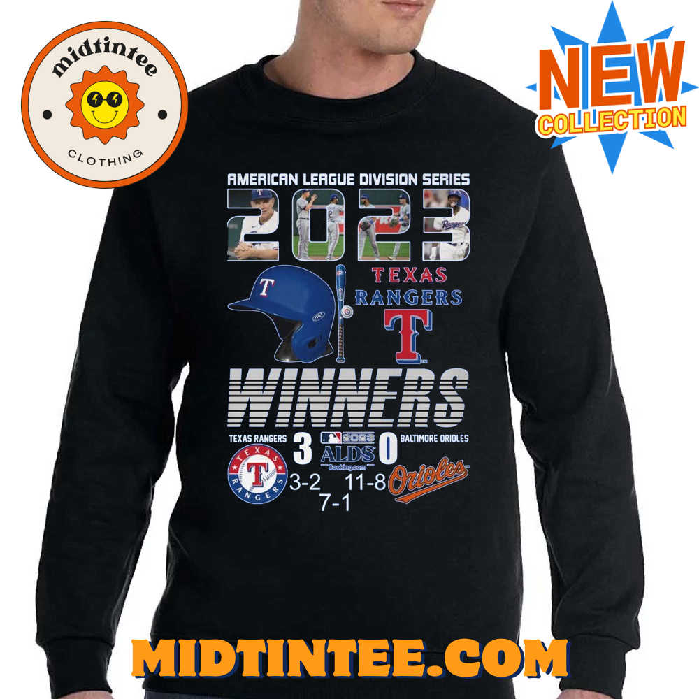 American League Division Series Texas Rangers Winners – Baltimore Orioles T-Shirt 30Uf093547 – Utopia Fashion