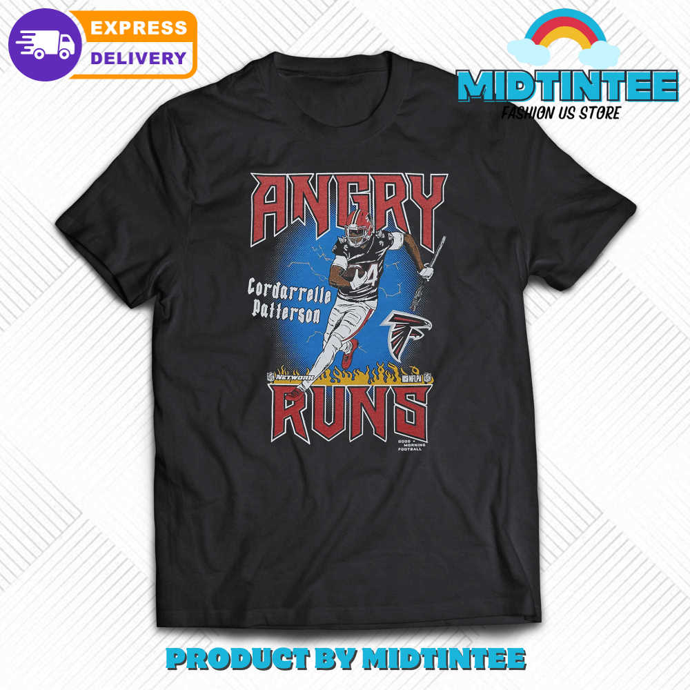 Angry Runs Atlanta Falcons T-Shirt 30Uf093553 – Utopia Fashion