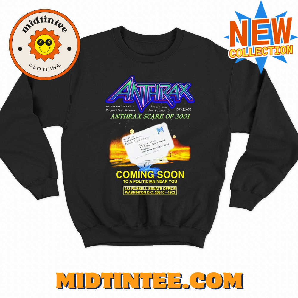 Anthrax Scare Of Shirt 30Uf093555 – Utopia Fashion