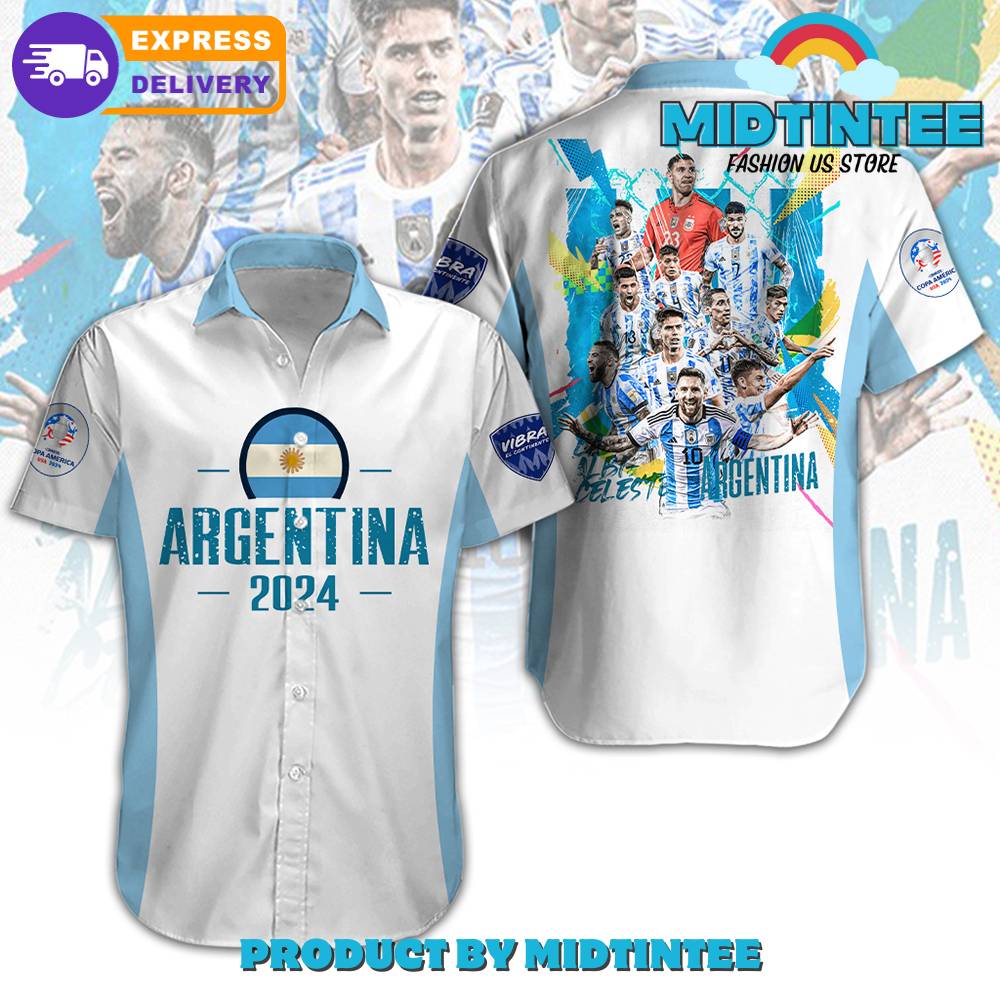 Argentina Champions Copa America Special Hawaiian Shirt 30Uf092631 – Utopia Fashion