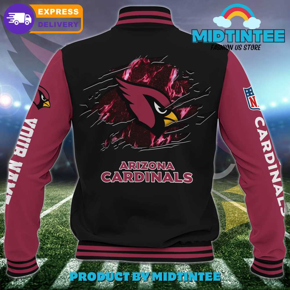 Arizona Cardinals Nfl Custom Name Baseball Jacket 30Uf092029 – Utopia Fashion