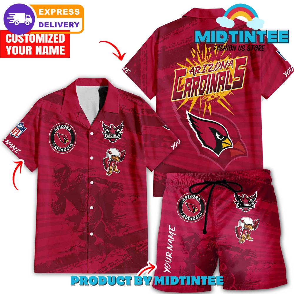 Arizona Cardinals Personalized Combo Hawaiian Shirt And Short 30Uf092634 – Utopia Fashion