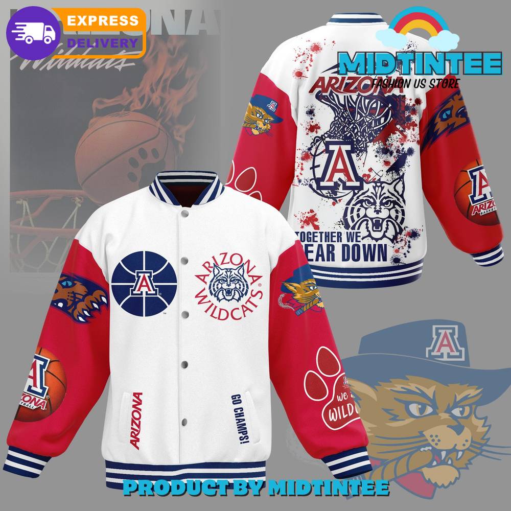 Arizona Wildcats Go Champs Baseball Jacket 30Uf092030 – Utopia Fashion