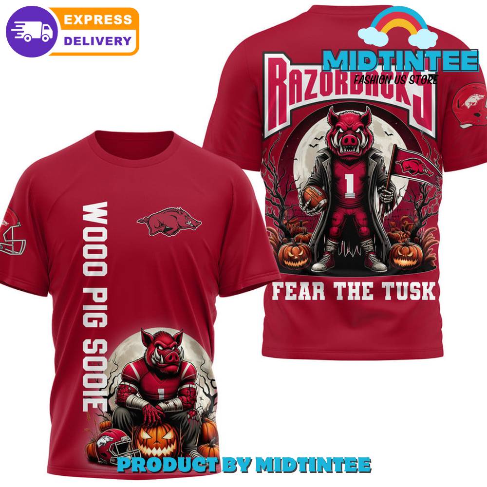 Arkansas Razorbacks Football Fear The Tusk Red Shirt 30Uf094467 – Utopia Fashion