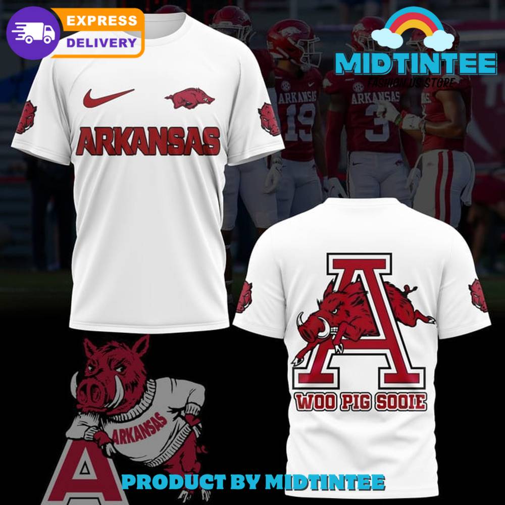 Arkansas Razorbacks Football Nike White Shirt 30Uf094469 – Utopia Fashion