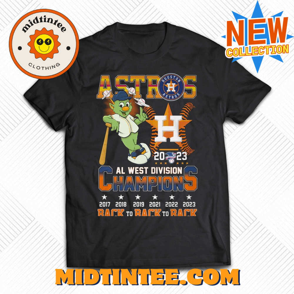 Astros Al West Division Champions Back To Back To Back T-Shirt 30Uf093572 – Utopia Fashion