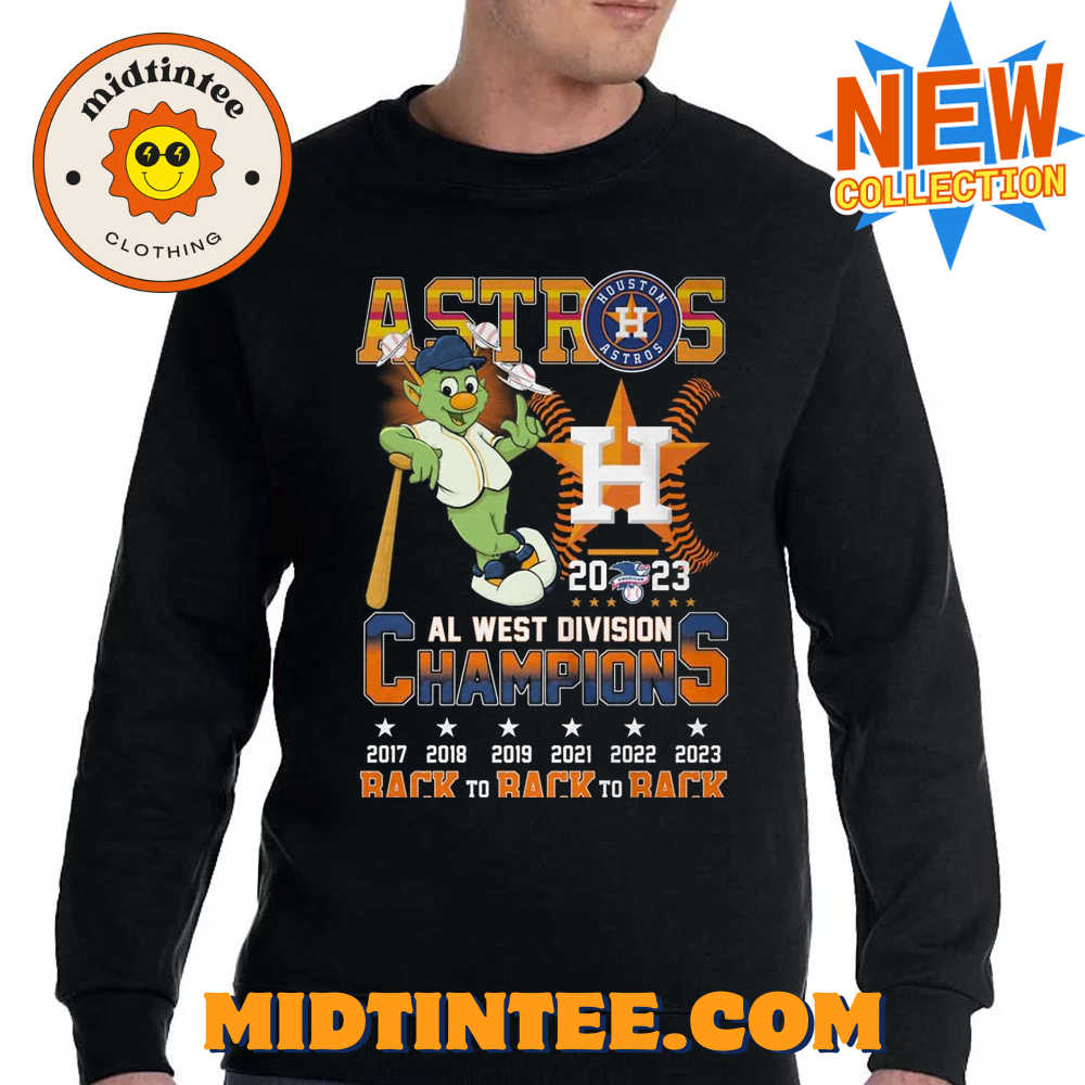 Astros Al West Division Champions Back To Back To Back T-Shirt 30Uf093572 – Utopia Fashion