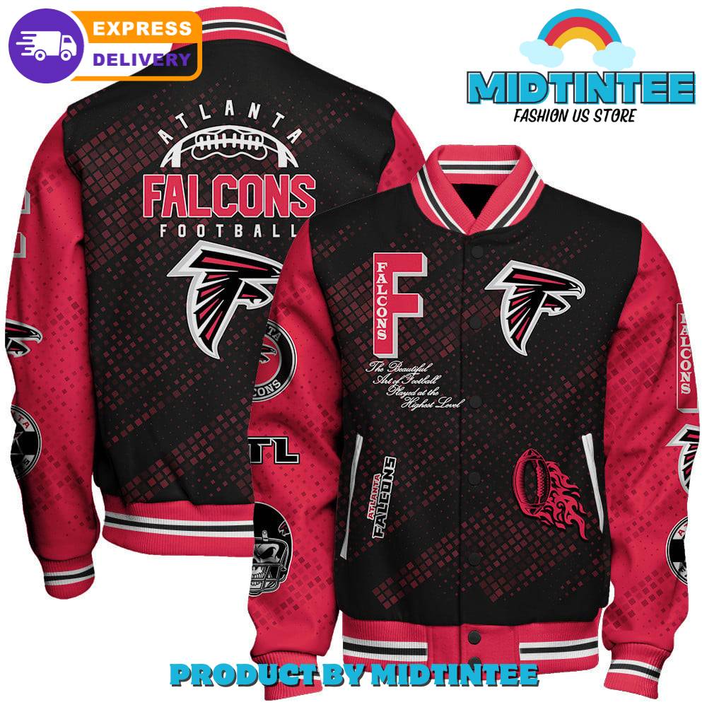 Atlanta Falcons Nfl Pattern Baseball Jacket 30Uf092031 – Utopia Fashion