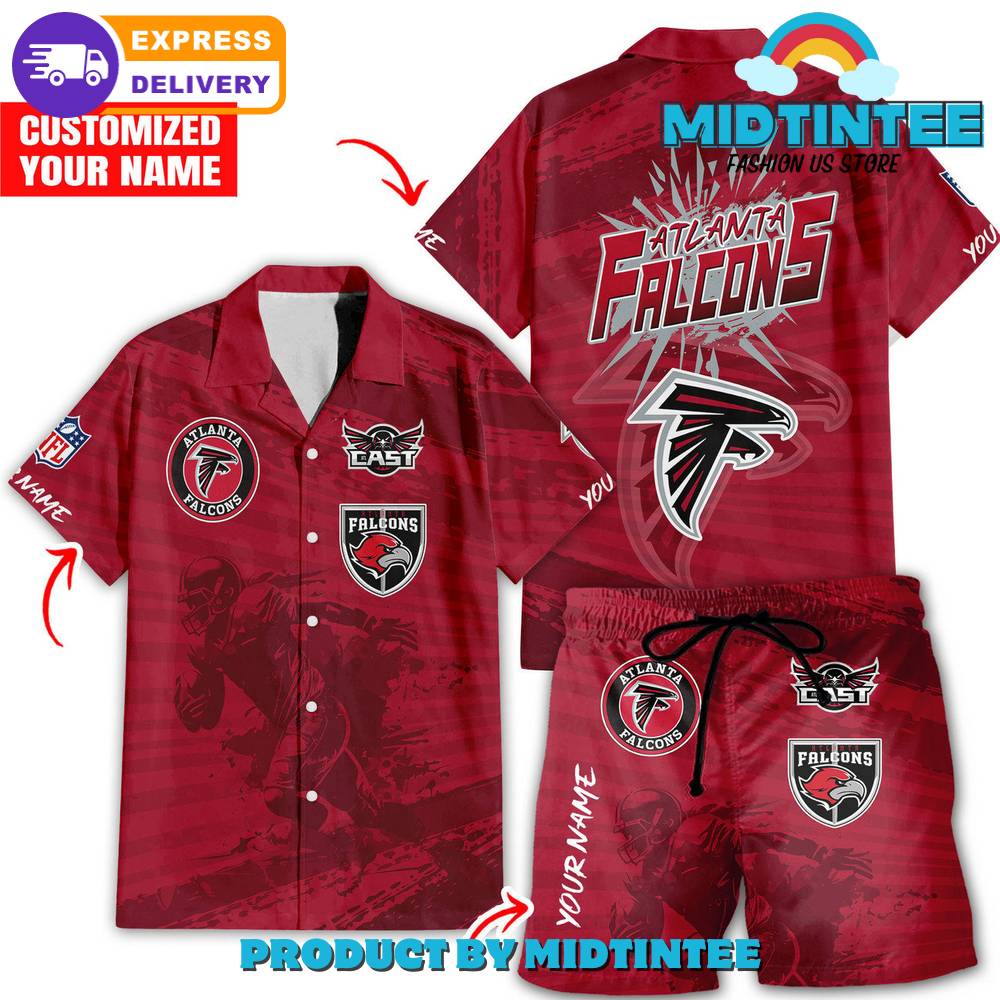 Atlanta Falcons Personalized Combo Hawaiian Shirt And Short 30Uf092651 – Utopia Fashion