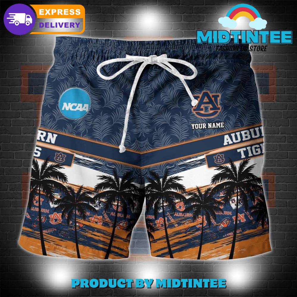 Auburn Tigers Ncaa Pattern Personalized Hawaiian Set 30Uf092657 – Utopia Fashion