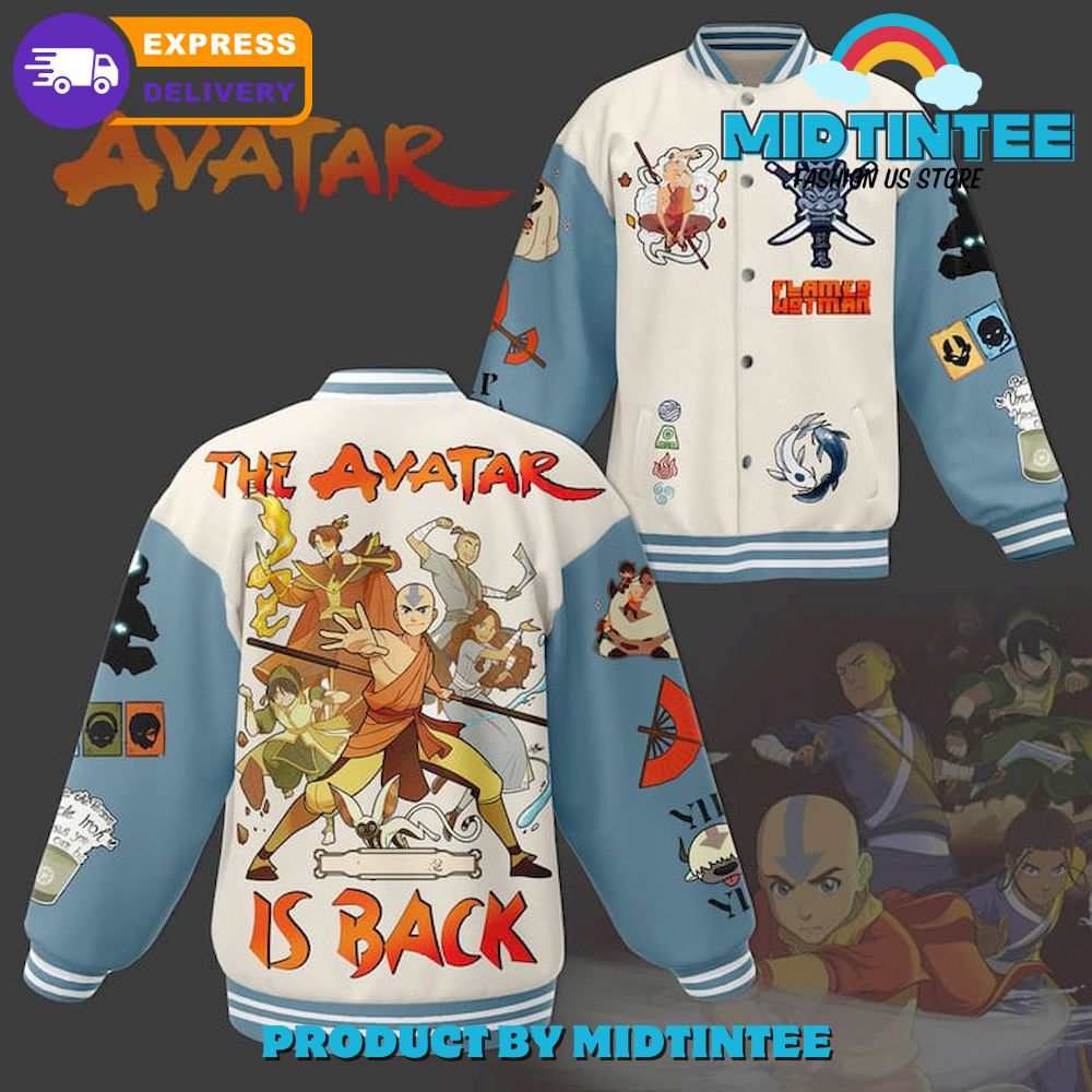 Avatar The Last Airbender Is Back Baseball Jacket 30Uf092039 – Utopia Fashion